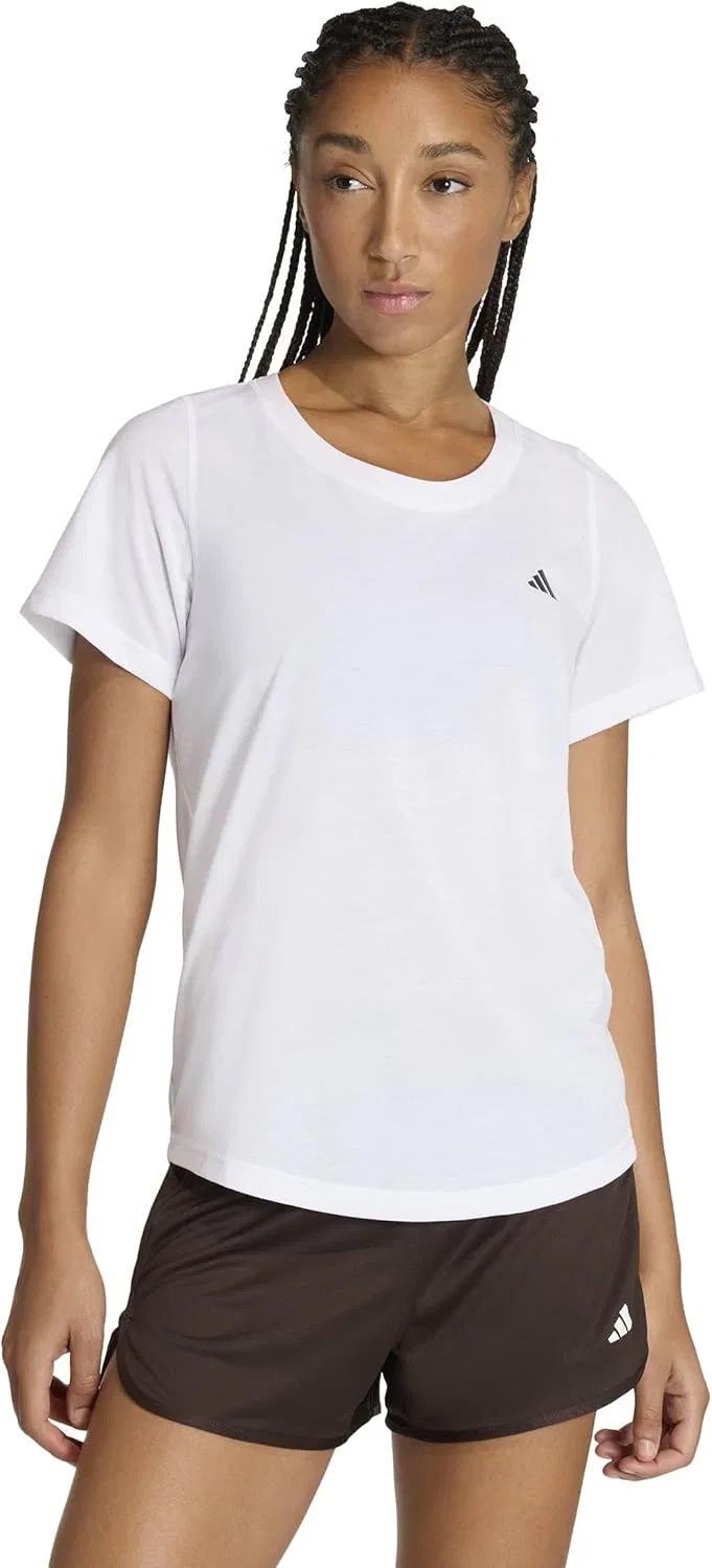 Футболка женская с scoop neck, adidas, белый