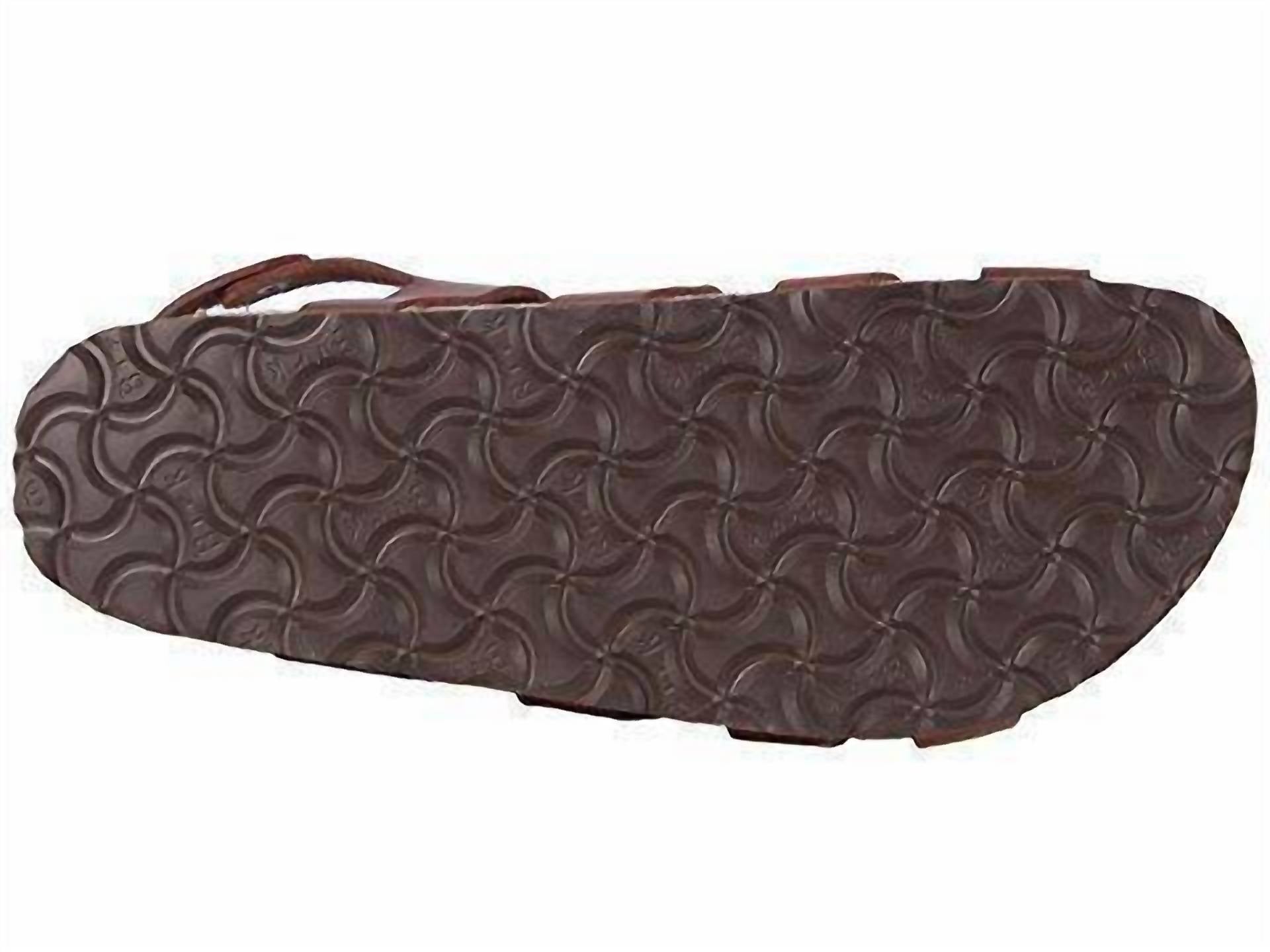 Женские кожаные сандалии Cleo коньячного цвета Birkenstock, Cognac — фото 3