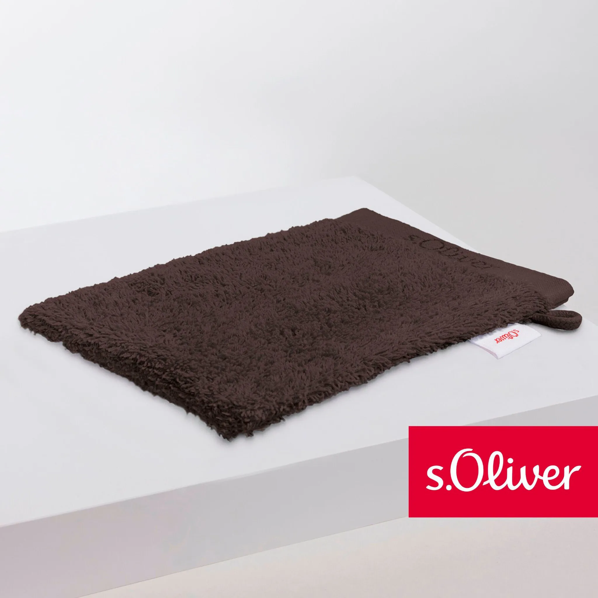 

S.Oliver Рукавицы для мытья «s. Oliver» (1 шт., мочалка 16 х 21 см), особенно мягкая и впитывающая, коричневый
