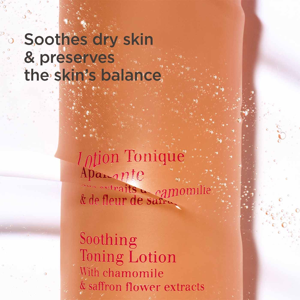 Лосьон Clarins — Очищающий успокаивающий тонизирующий для чувствительной и сухой кожи, 200 мл — фото 3