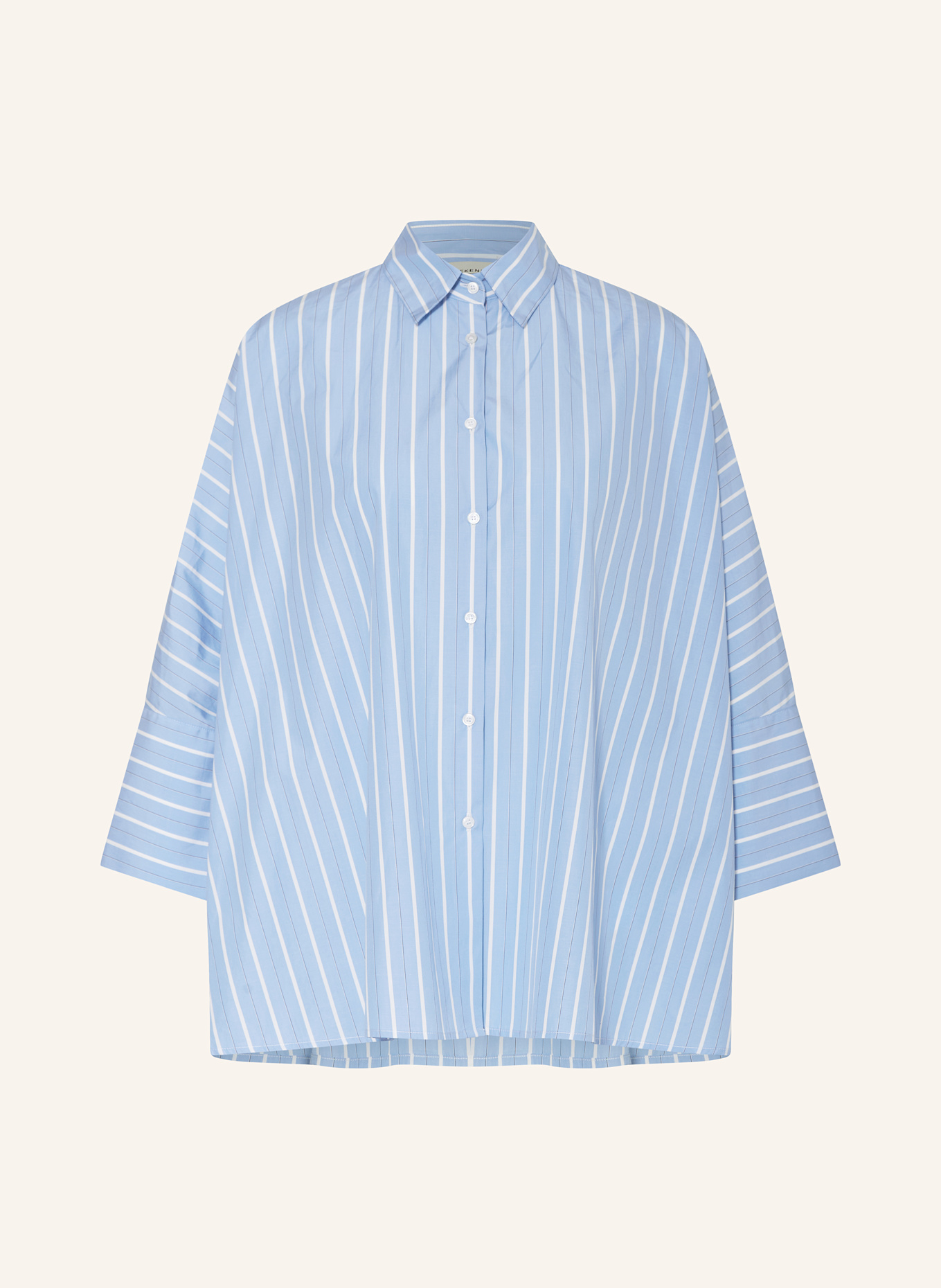 

Блузка-Рубашка свободного кроя Hudson с рукавами 3/4 Weekend Max Mara, мультиколор