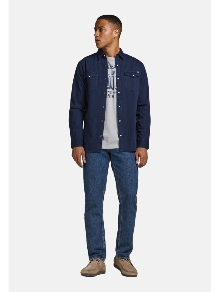 

Рубашка Jack & Jones Sheridan, темно-синий