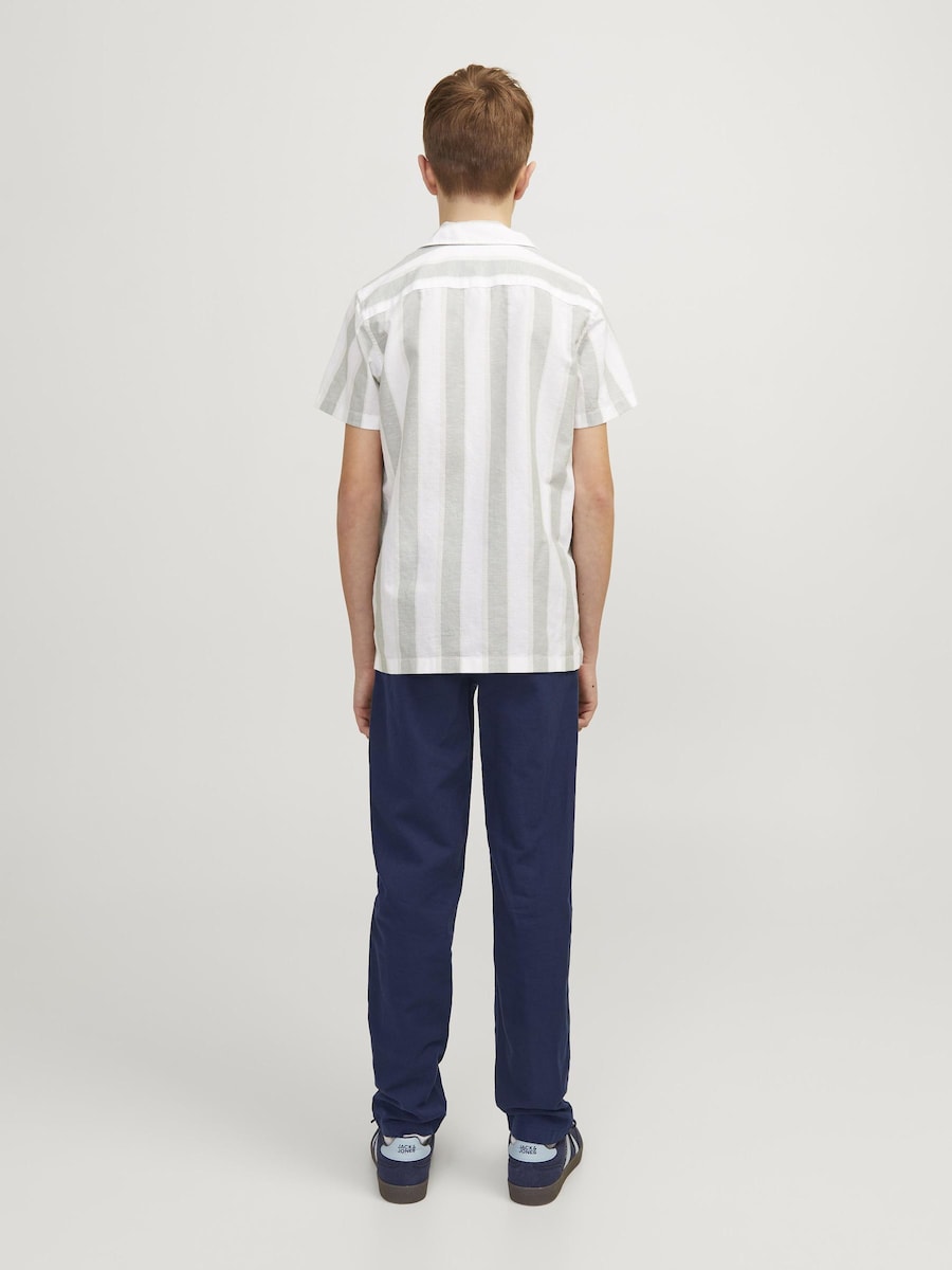 Брюки свободного кроя Jack & Jones Junior JPSTKane JJSummer, темно-синий — фото 4