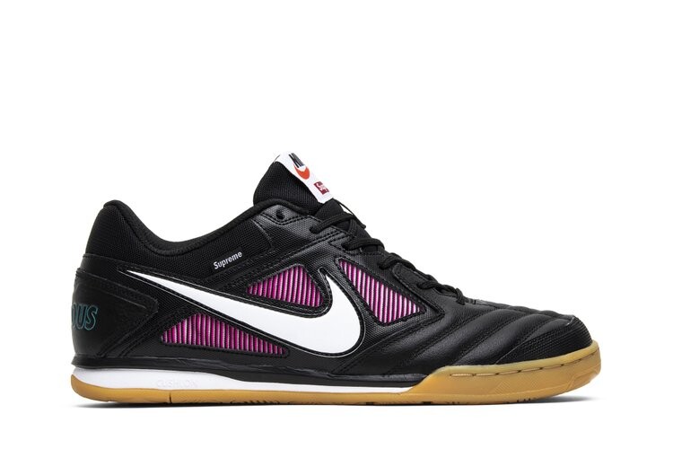 

Кроссовки Nike Supreme x Gato SB 'Black', черный