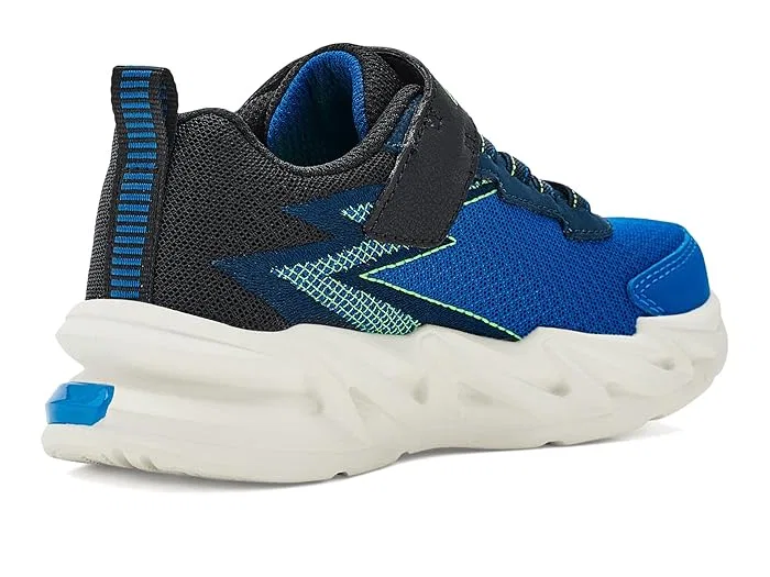 Кроссовки со светодиодами Light-Surge 400200L SKECHERS KIDS, Black/Blue/Lime — фото 4