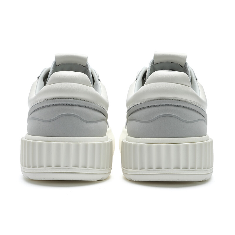Кроссовки FILA Skateboarding Shoes Men Low-top Dusk Gray/Snow White, серый — фото 3