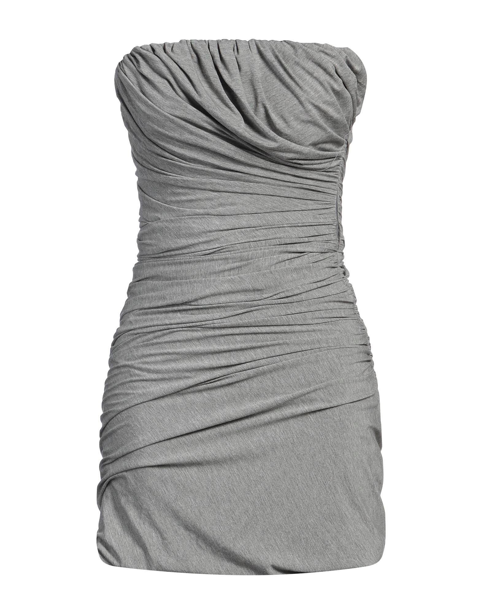 

Мини-платье The Attico, серый