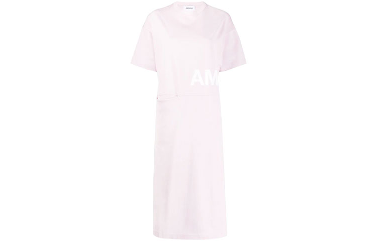 

Футболка-платье с логотипом AMBUSH, розовый