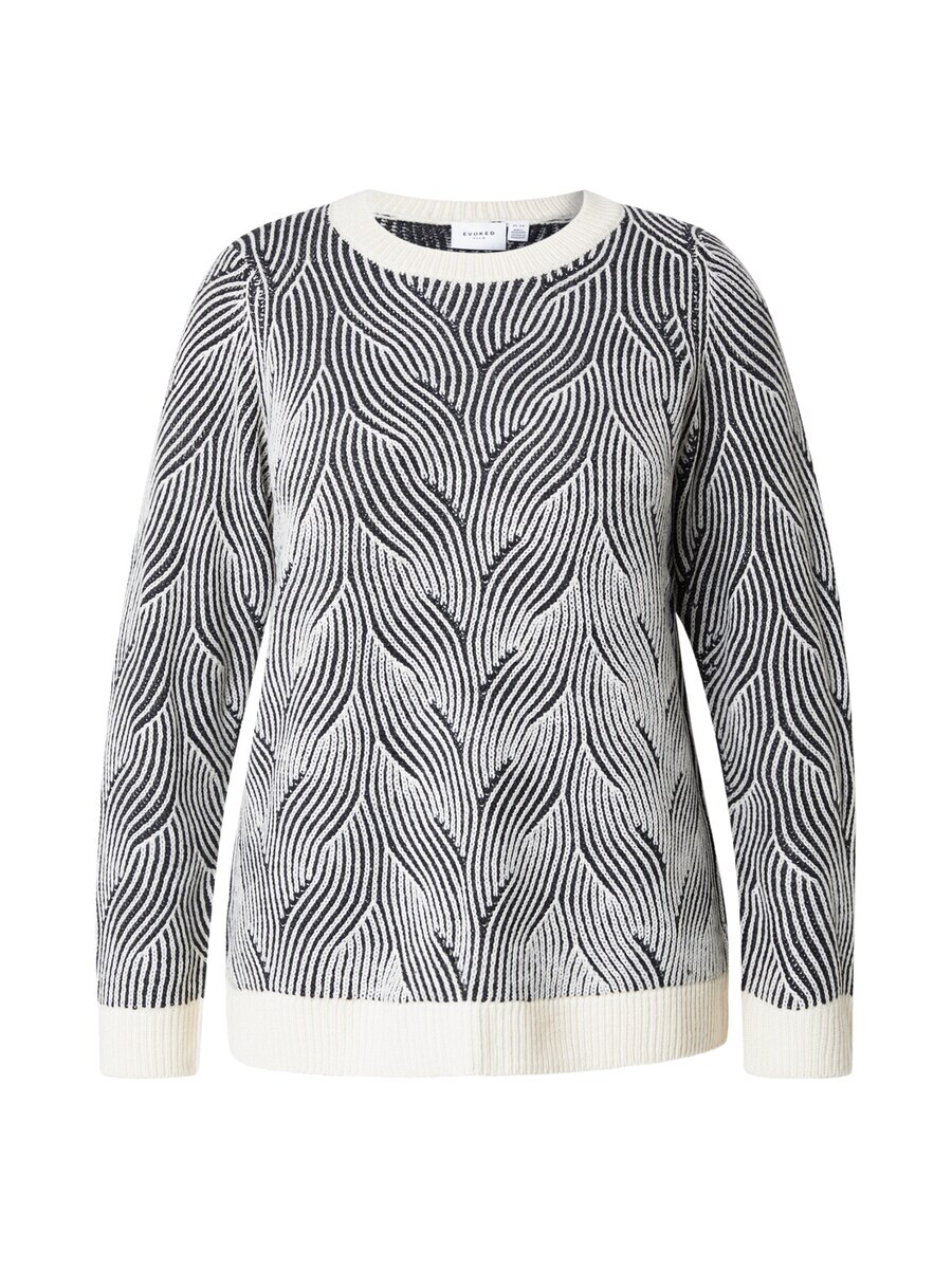 

Тонкий вязаный свитер EVOKED Sweater VIDoreen, кремовый
