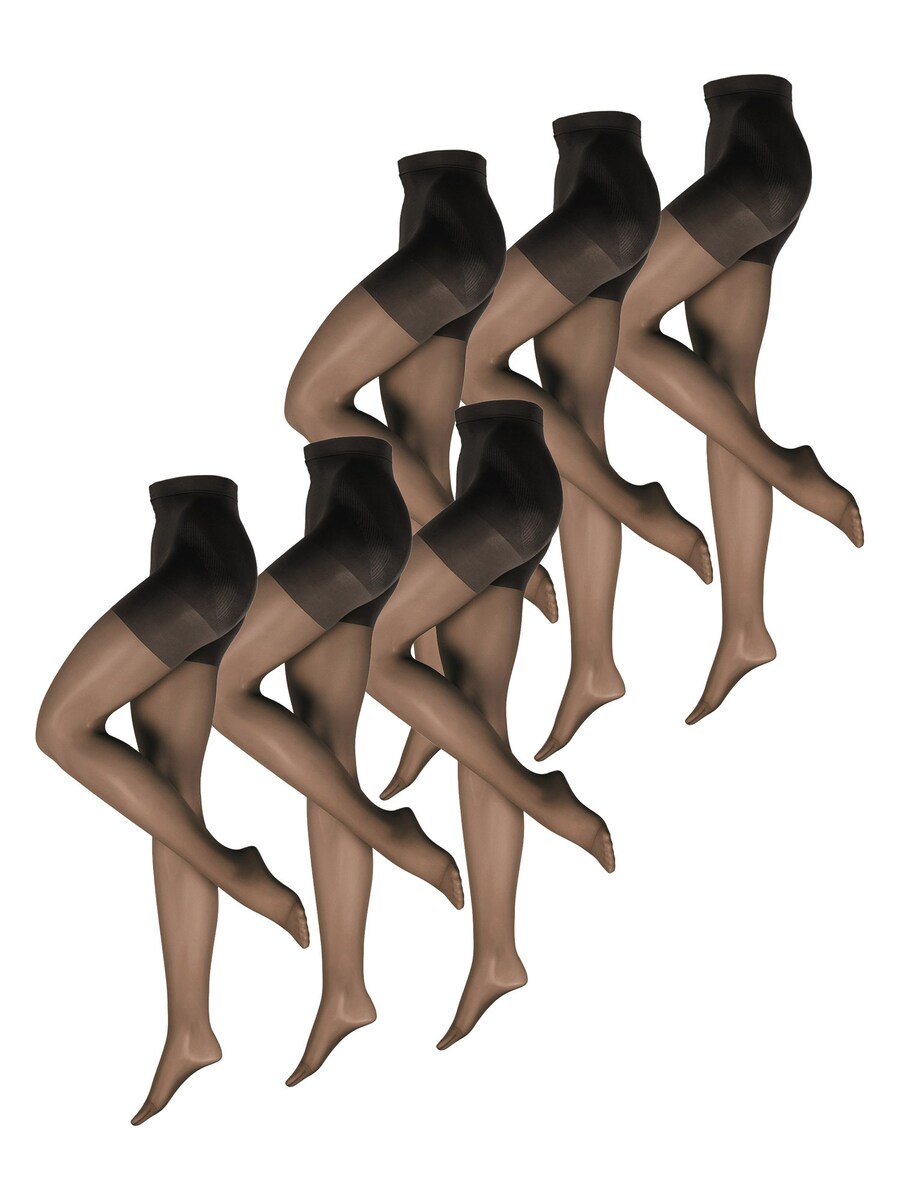 

Тонкие колготки Nur Die Bauch-Beine-Po 20 DEN, черный