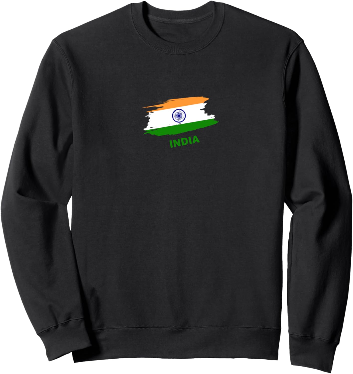 

Толстовка с флагом Индии India, черный