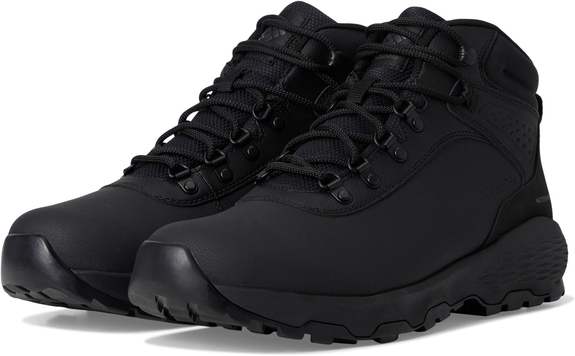 

Походные ботинки Columbia Newton Wander Leather, цвет Black/Shark