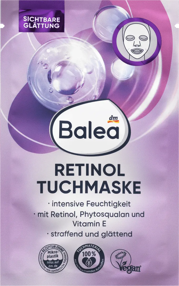 

Тканевая маска с ретинолом 1 шт. Balea
