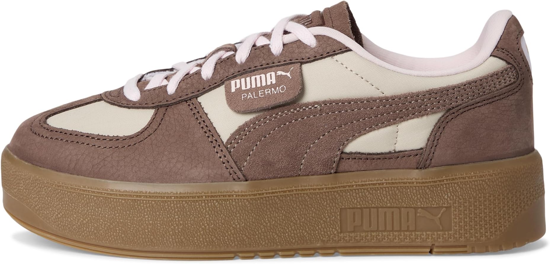 Кроссовки PUMA Women's Palermo Elevata Wine Club Shoes, Desert Dust/Flat Bronze — фото 4