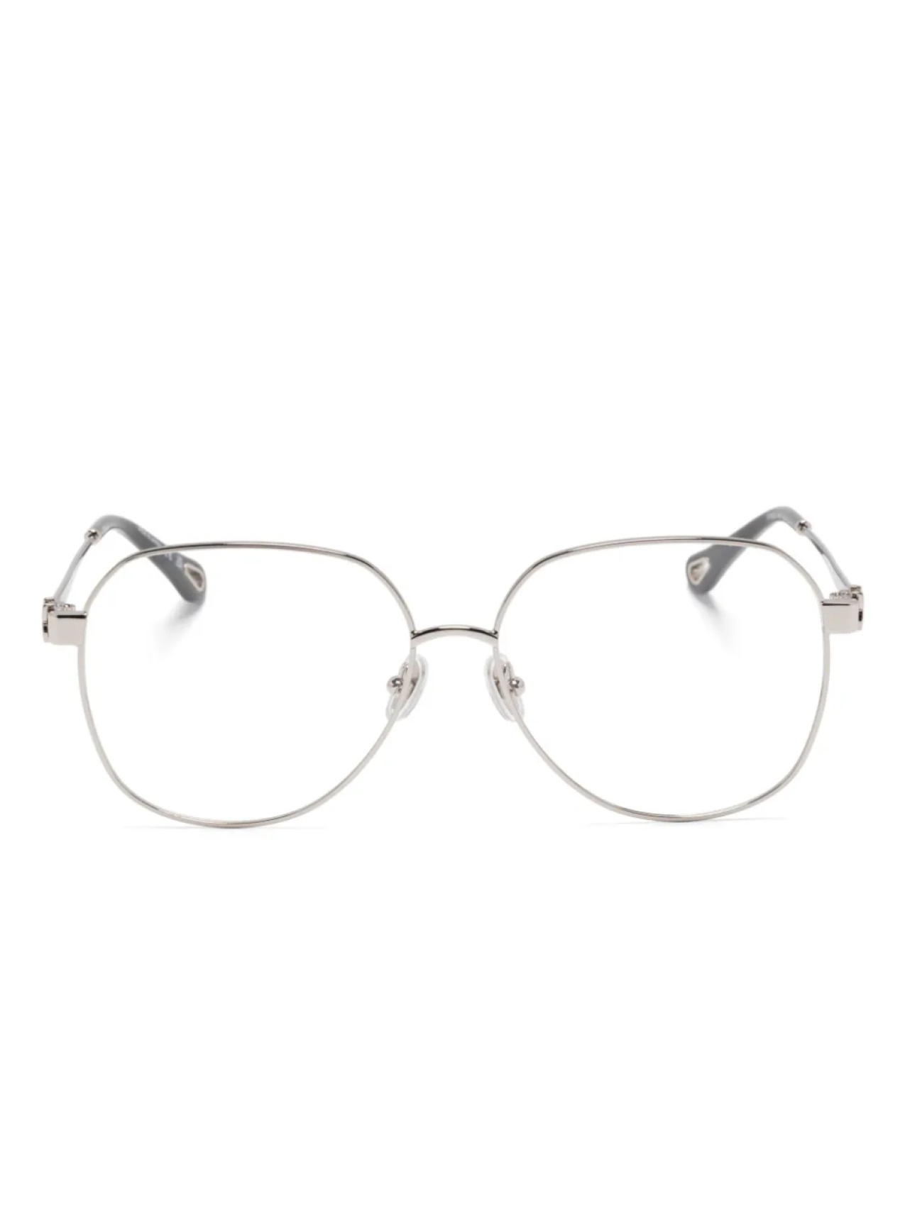 

Chloé Eyewear очки с логотипом, серебряный