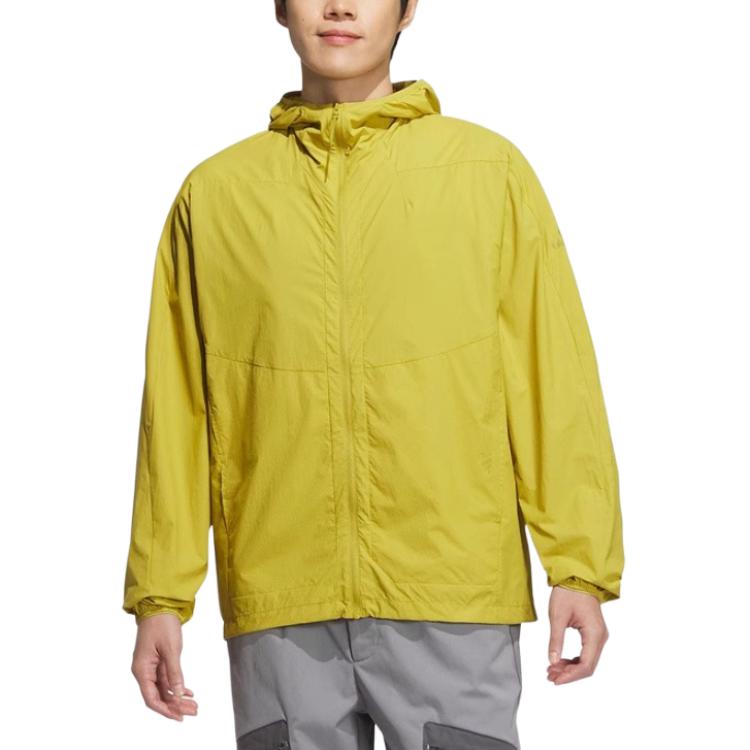 Adidas Куртка мужская желтая, Yellow — фото 3