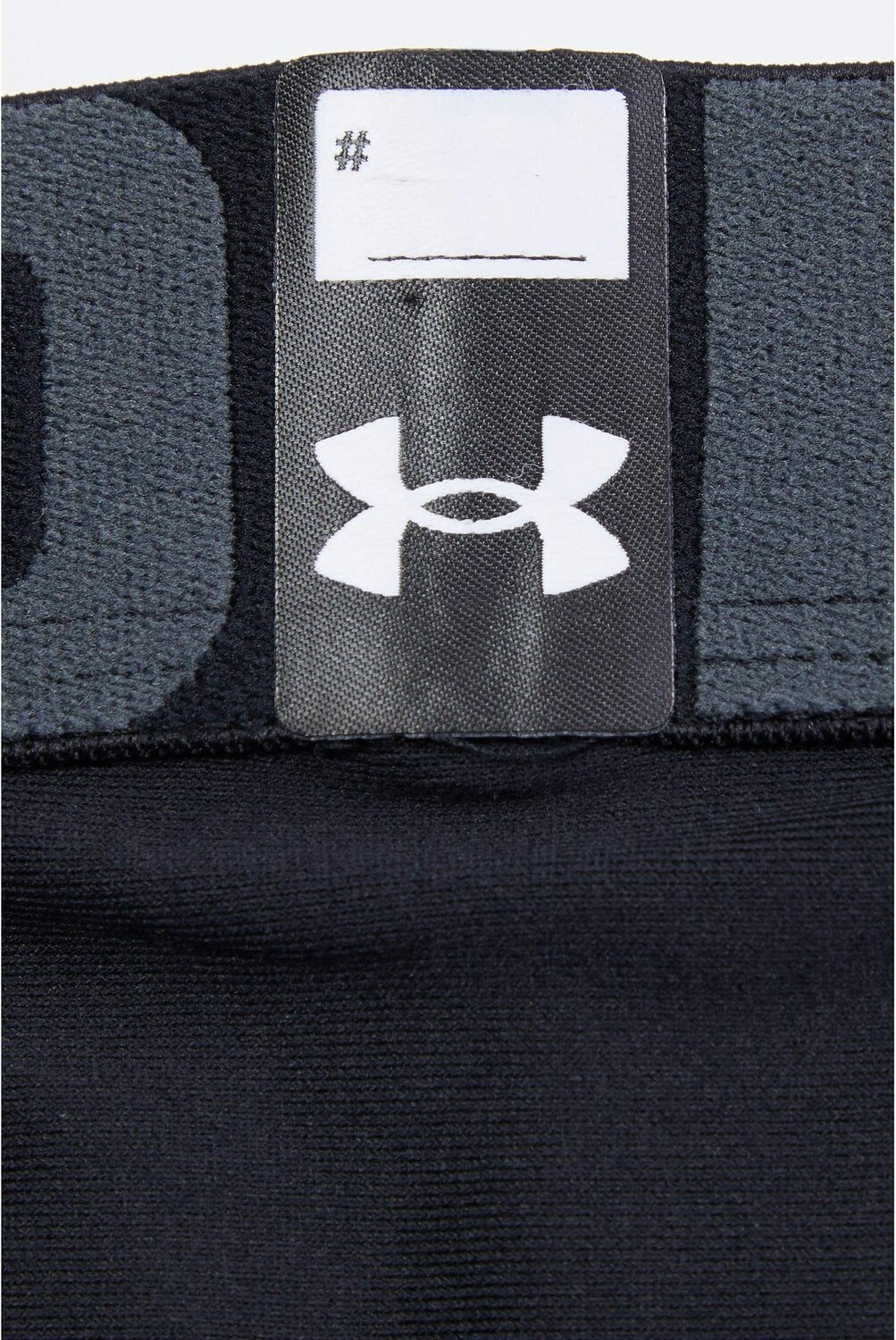 Брюки Under Armour Kids HeatGear Armour 3/4 Leggings, цвет Black/Pitch Gray — фото 2