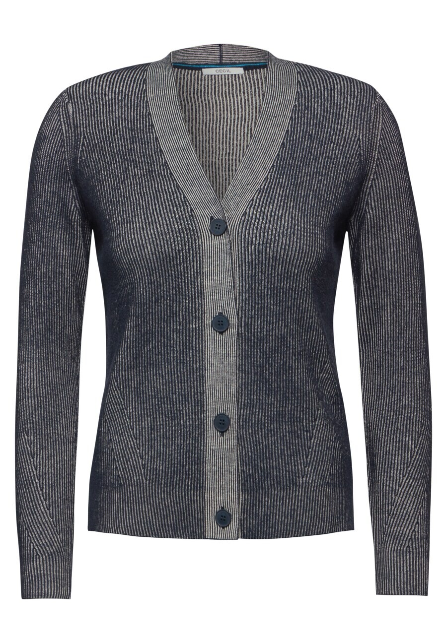 

Вязаный кардиган CECIL Knit Cardigan, синий