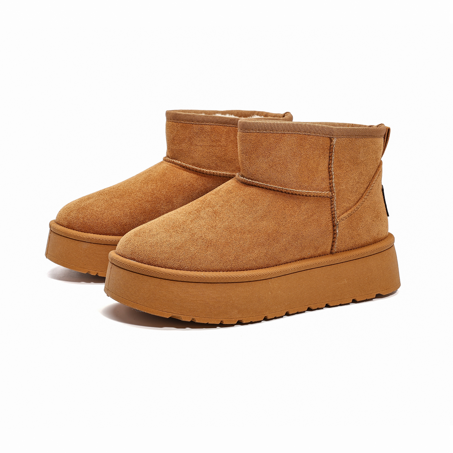Feiyue Коричневые женские зимние сапоги [Улучшенная ручная работа], цвет Brown [Upgraded Handmade] — фото 3