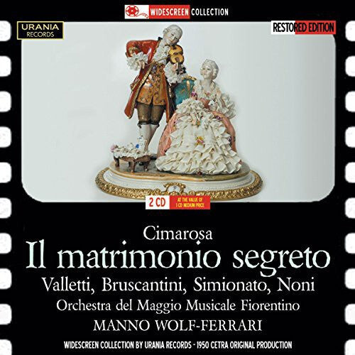 

CD диск Cimarosa / Valletti, Cesare / Simionato, Giulietta: Il Matrimonio Segreto