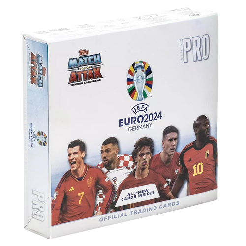 

Карточная игра Official Euro Match Attax 2024 Premium Box