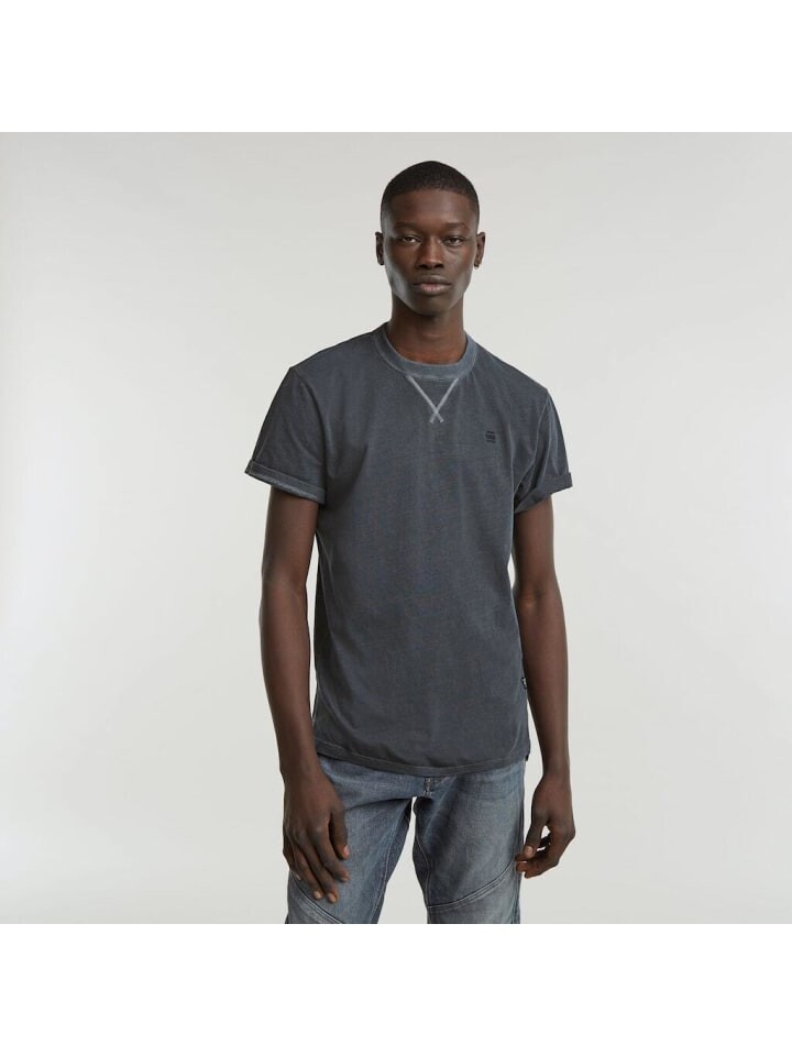 

Футболка G-Star Raw T-Shirt, цвет dk black gd