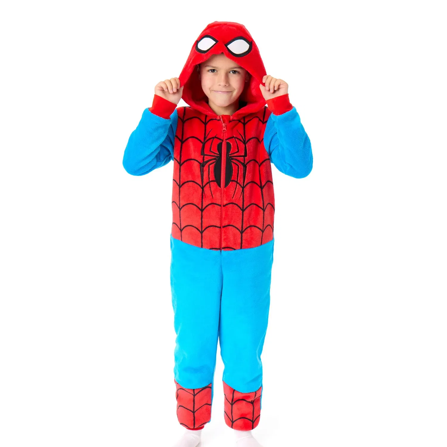 Пижама-слип Marvel Spiderman синяя, синий