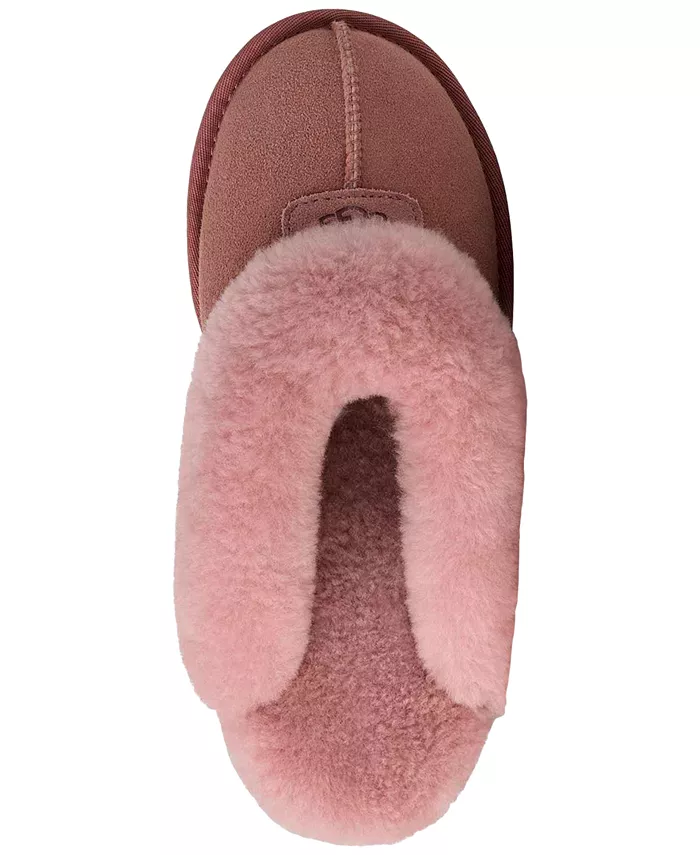 Женские ковровые тапочки Coquette Slip On Slide Ugg, розовый — фото 3