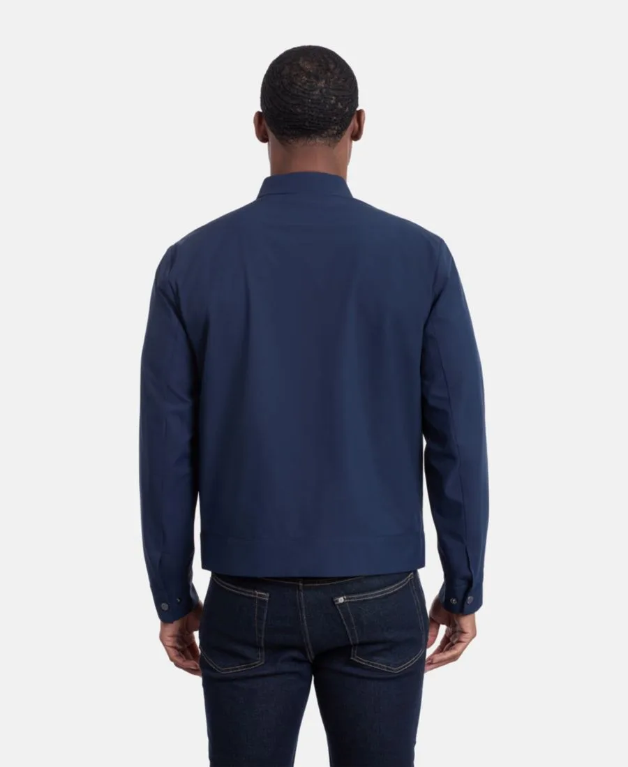 Мужская куртка для гольфа на сетчатой подкладке Calvin Klein, темно-sapphire — фото 4