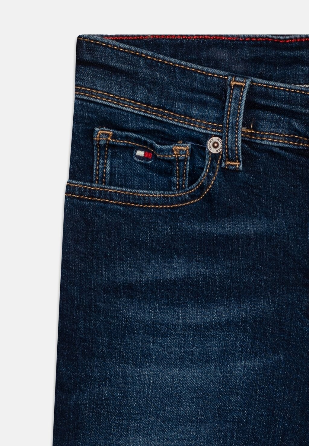 Джинсы Slim Fit BOYS SCANTON Tommy Hilfiger, цвет dark-blue denim — фото 3
