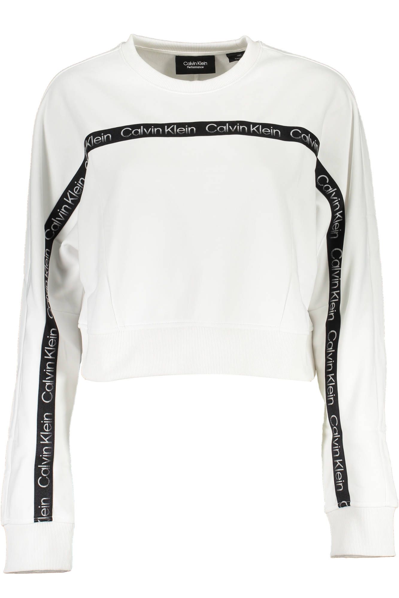 

Белый женский свитер из полиэстера Calvin Klein