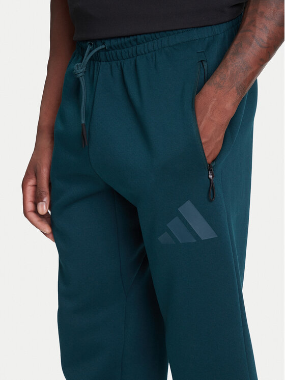 Свободные спортивные штаны Z.N.E. JW4724 Adidas, зеленый — фото 4