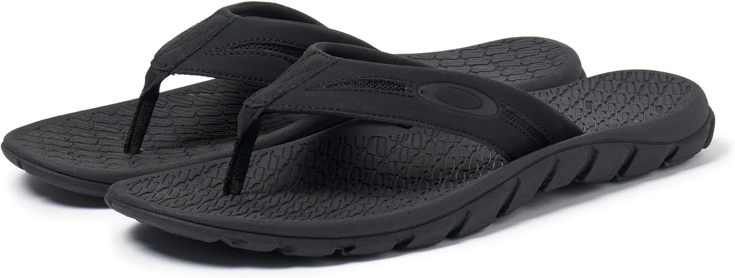 Мужские сандалии Oakley Operative Sandal 2.0 Flip-Flop, Blackout — фото 4