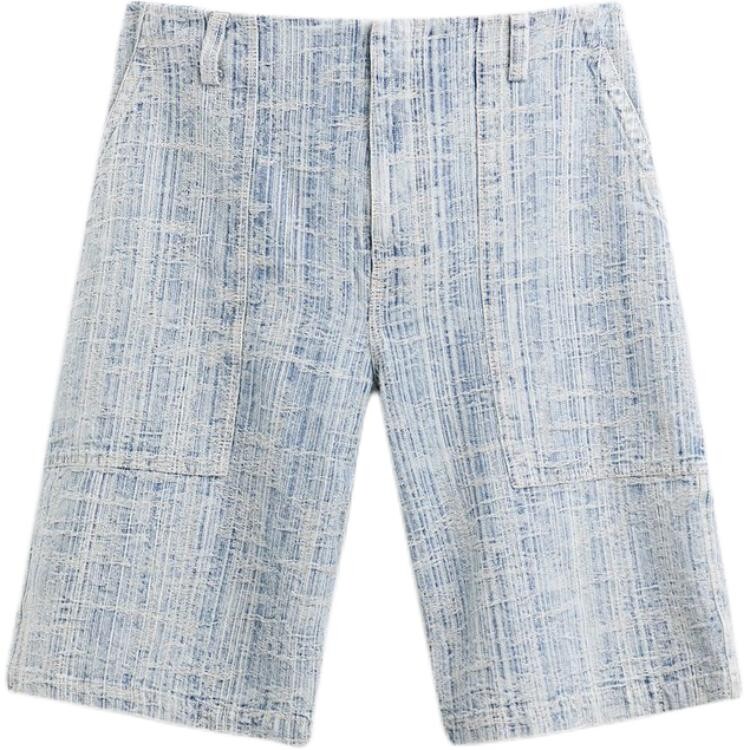 

Повседневные шорты мужские синие Zara, синий