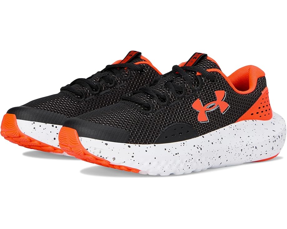 

Кроссовки Under Armour Kids Grade School Surge 4, цвет Black/Ares Red/Ares Red