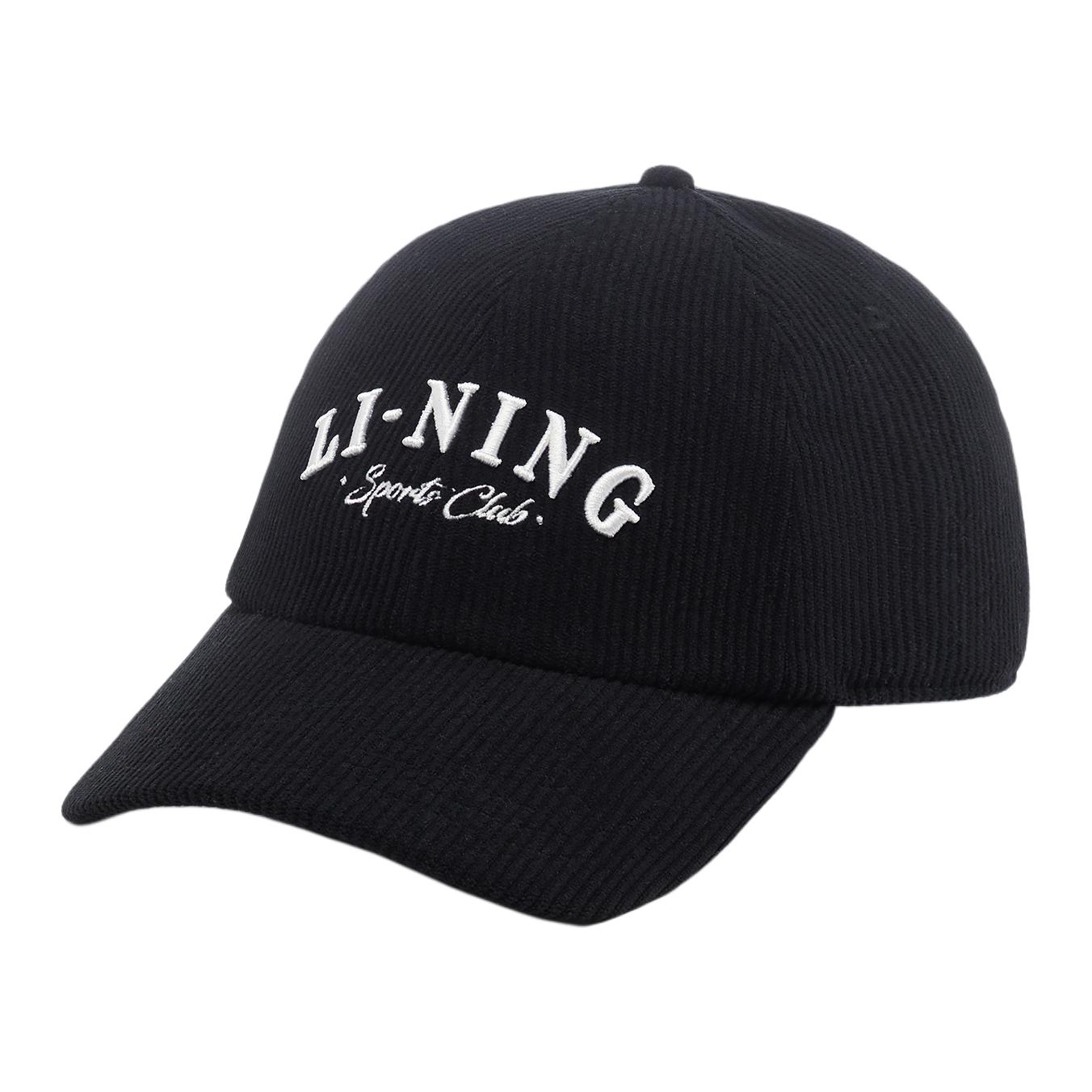 

Бейсболка LiNing из полиэстера унисекс, черная