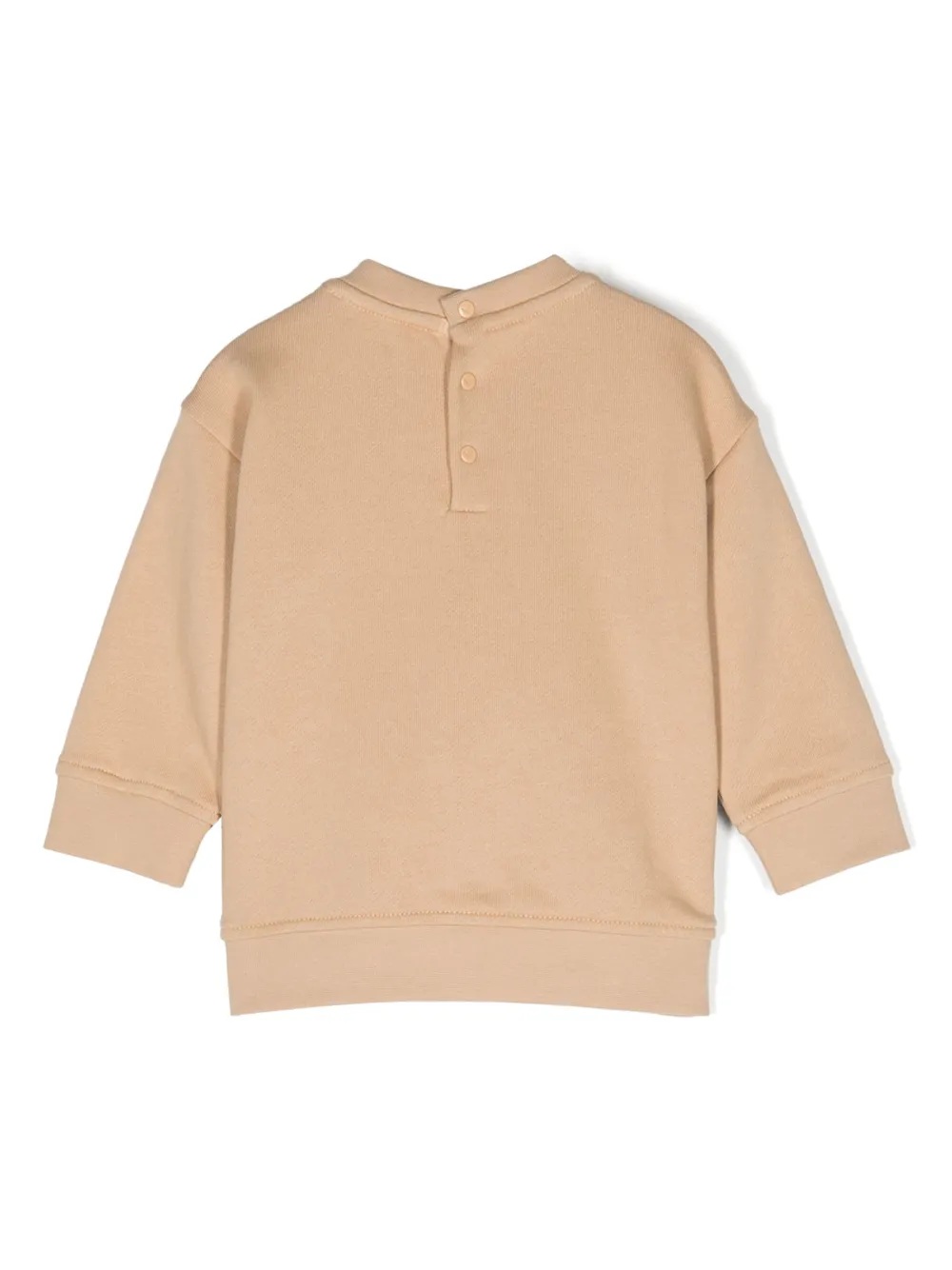 Толстовка с нашивкой-логотипом Emporio Armani Kids, коричневый — фото 2