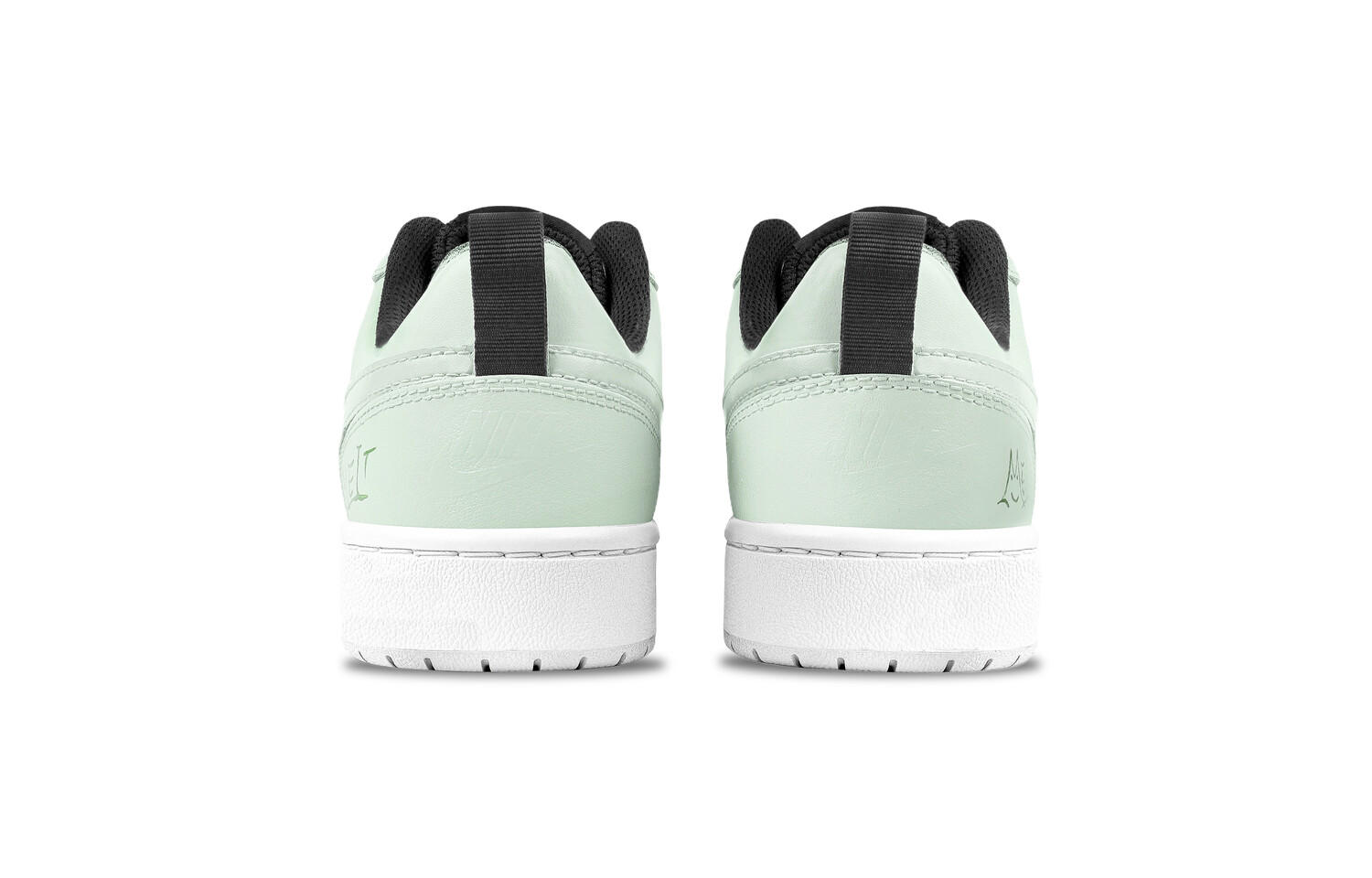 

Кроссовки Nike Court Borough Skateboard Shoes Women's Low-Top White, Зеленый, Кроссовки Nike Court Borough Skateboard Shoes Women's Low-Top White