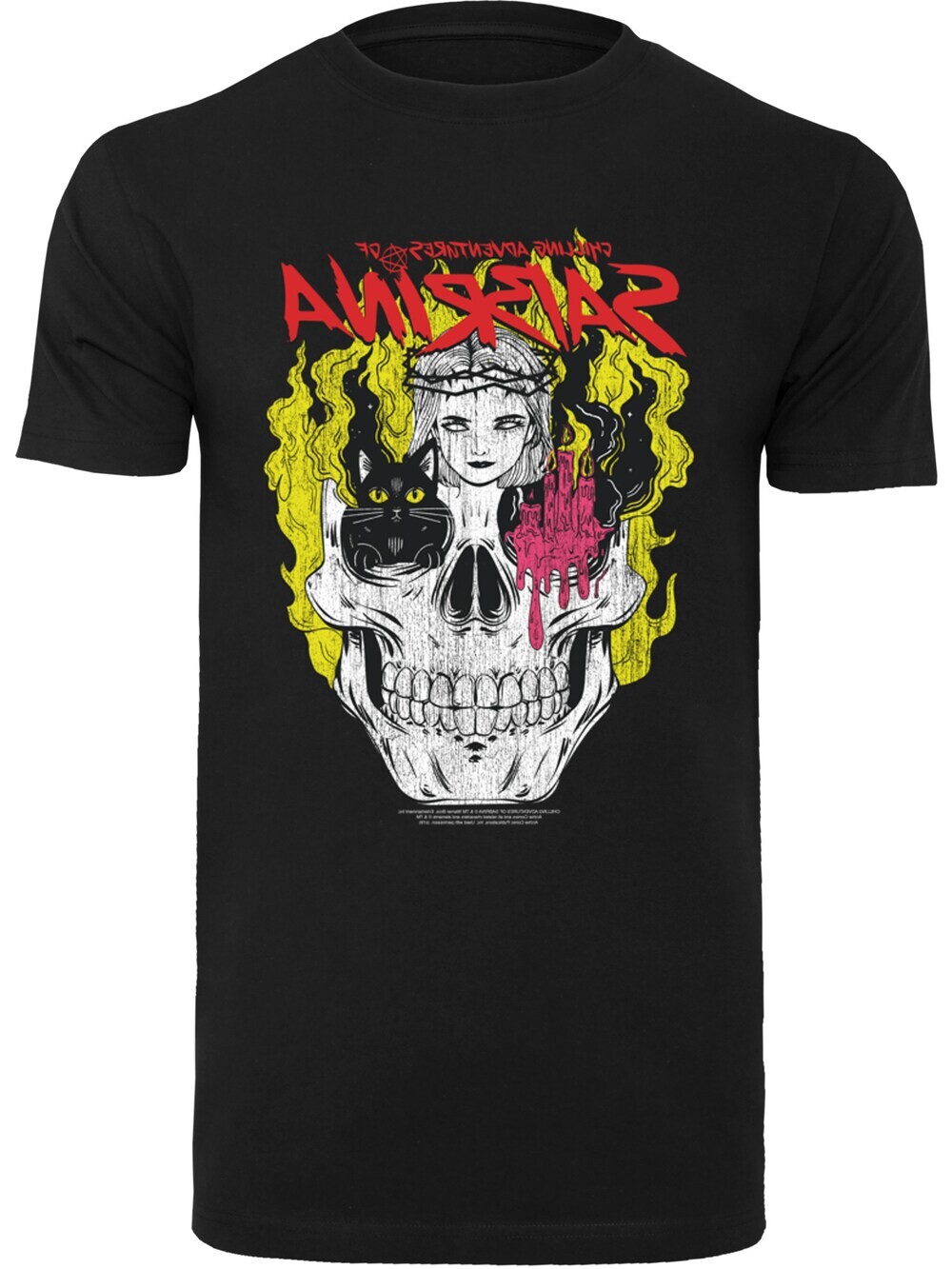 

Футболка F4Nt4Stic Adventures Of Sabrina Boys Skull, черный