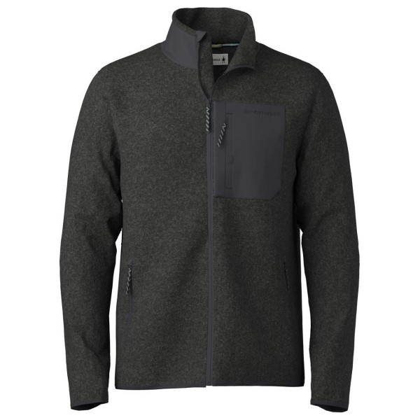 

Флисовая куртка второго покроя - флисовая куртка Smartwool, черный