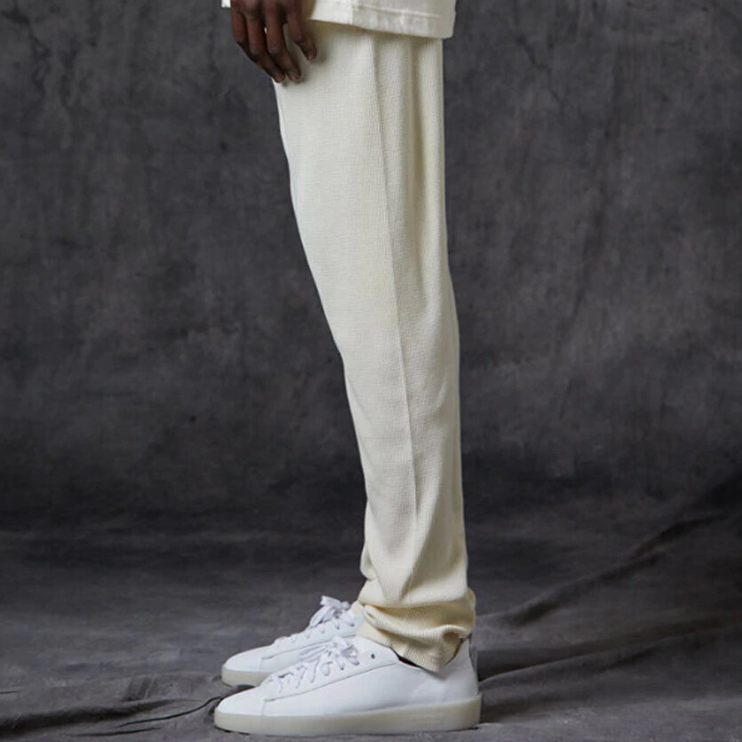 Леггинсы FW20 унисекс кремовые Fear Of God Essentials — фото 4