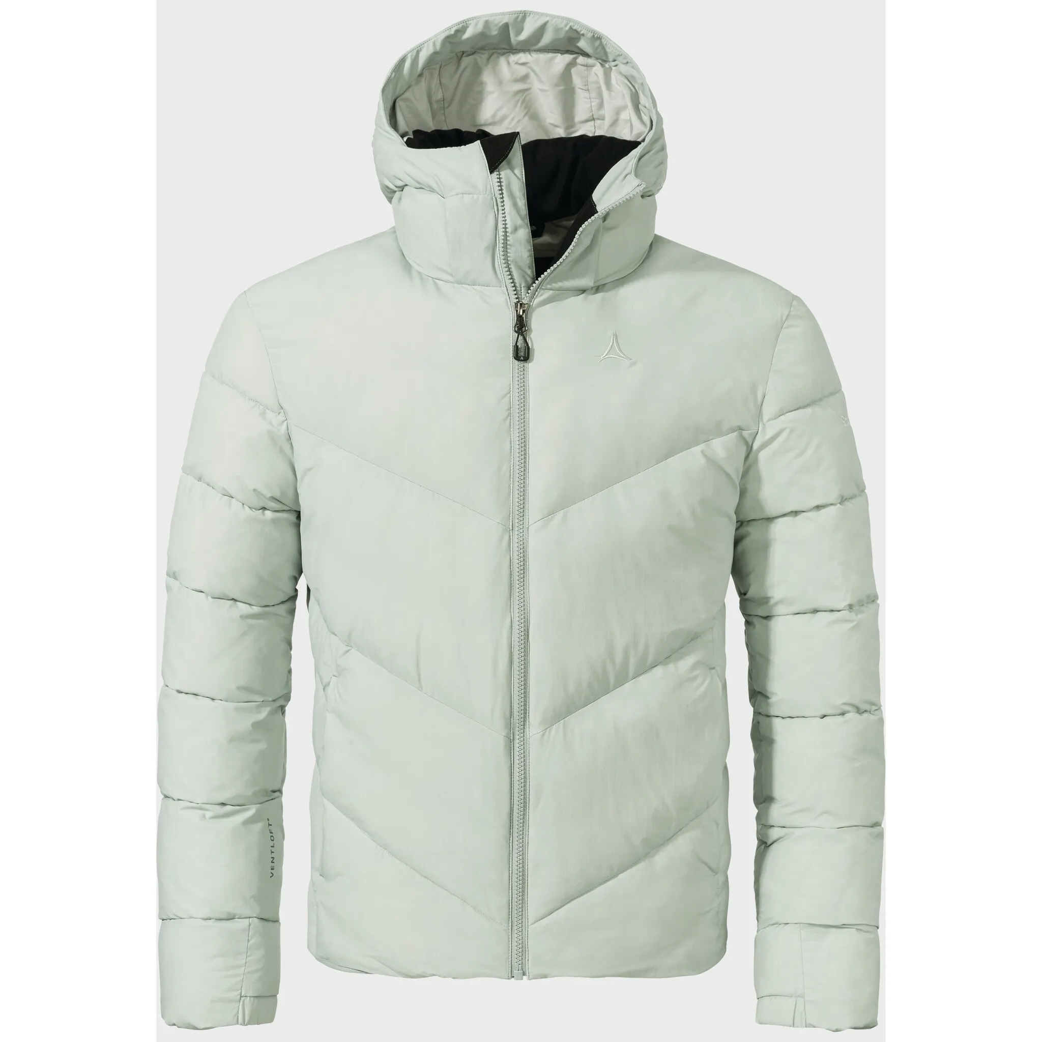 

Пуховик Schöffel "Urban Ins Jacket Style Lodos MNS", с капюшоном, зеленый