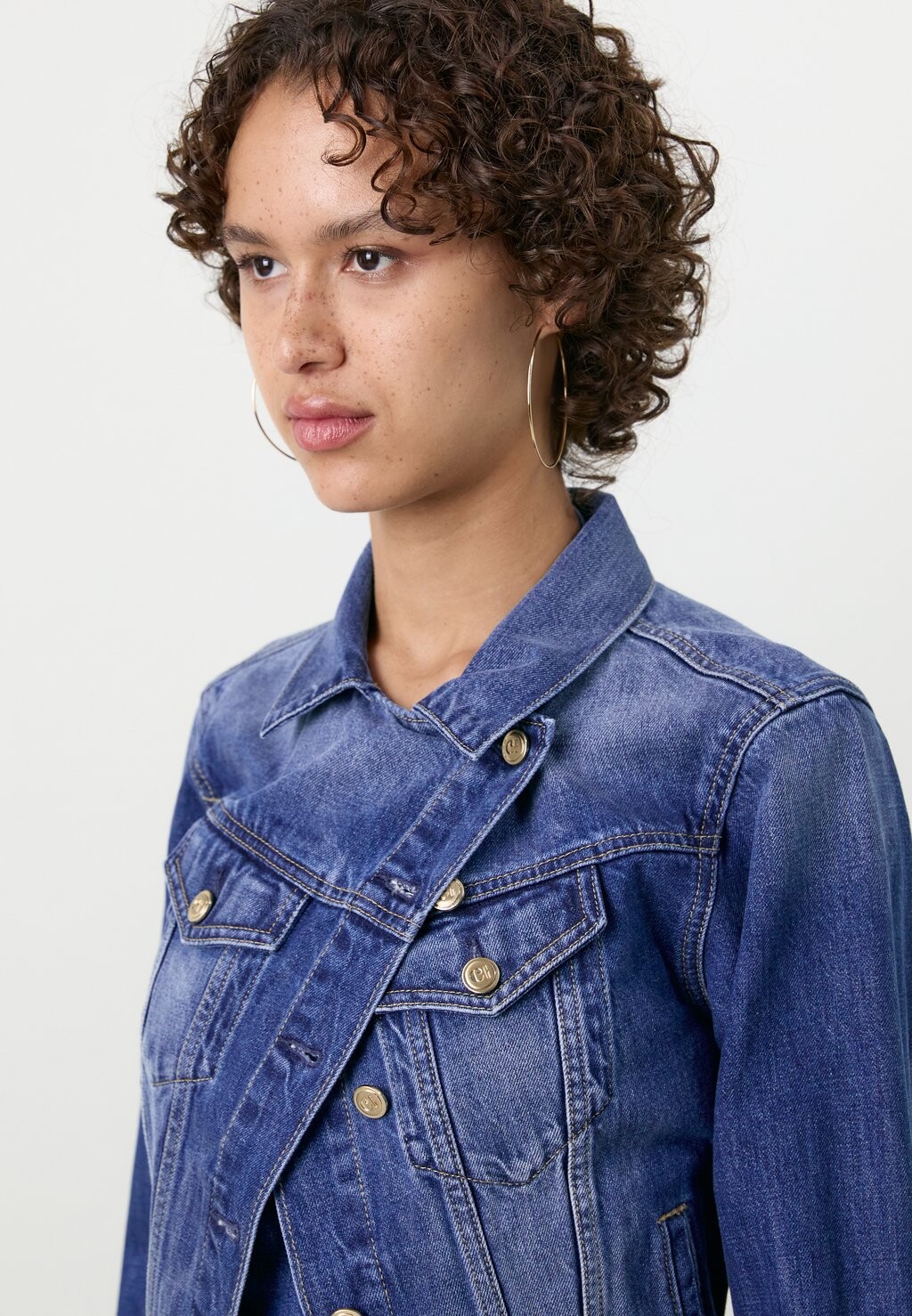 

Джинсовая куртка GAP X CULT GAIA ASYM ICON JKT GAP, синий