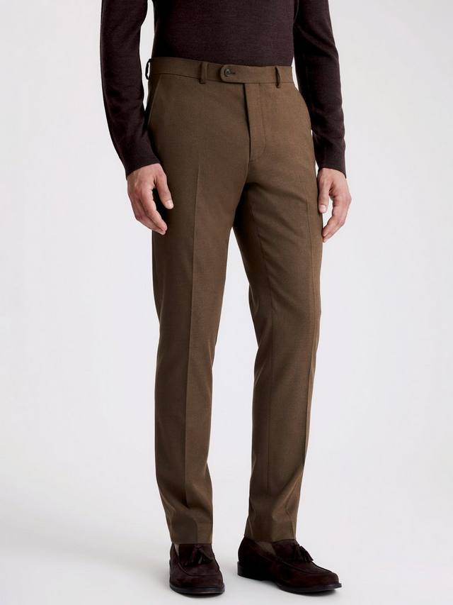

Брюки Slim Fit из фланели Moss, Chestnut