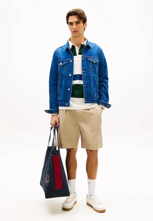 Джинсовая куртка Tommy Hilfiger, синяя — фото 2