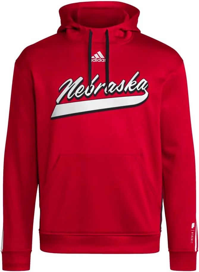 

Толстовка adidas Nebraska Cornhuskers Slideline, красная
