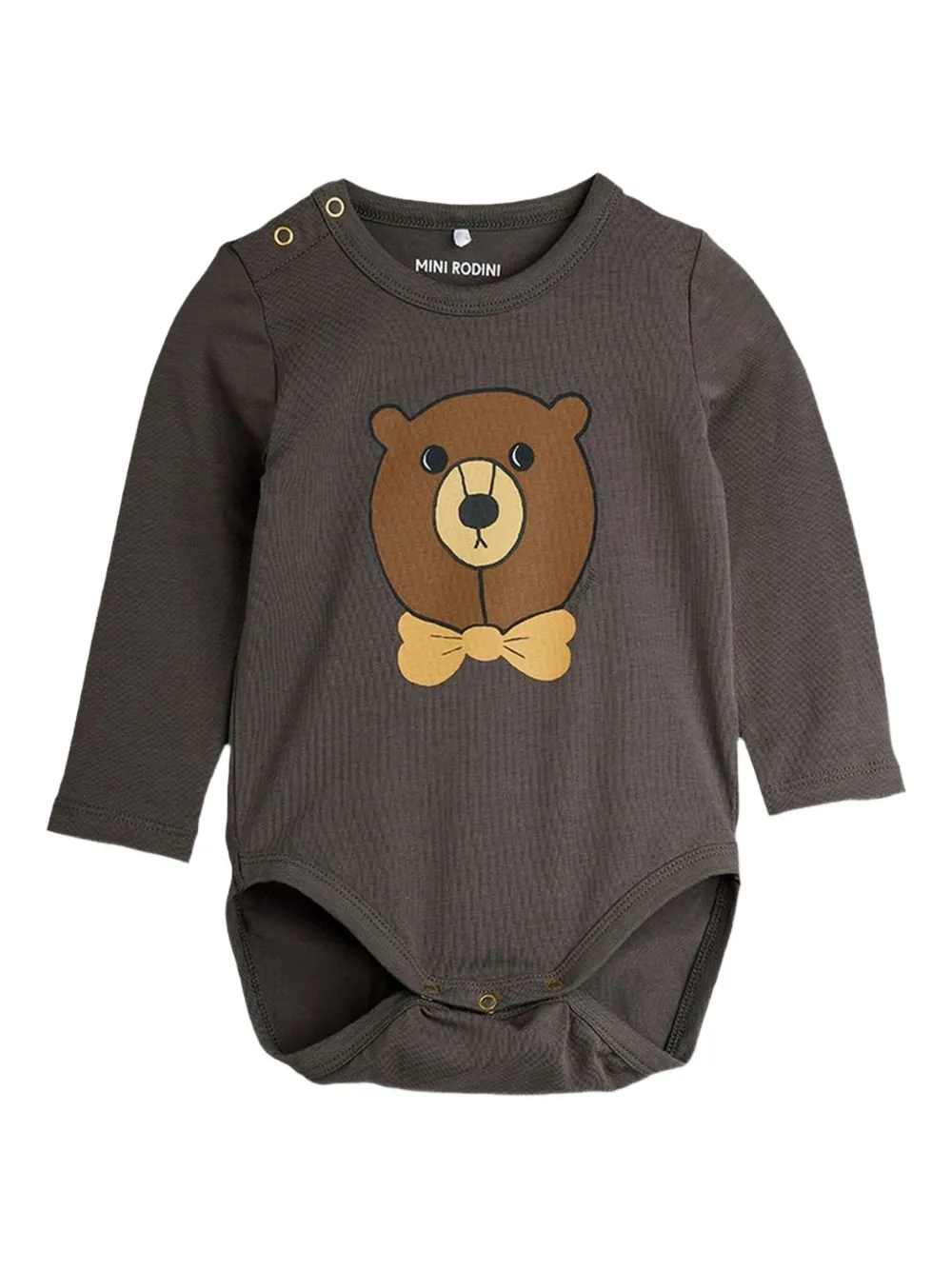 

Боди с длинными рукавами и принтом мишек Mini Rodini