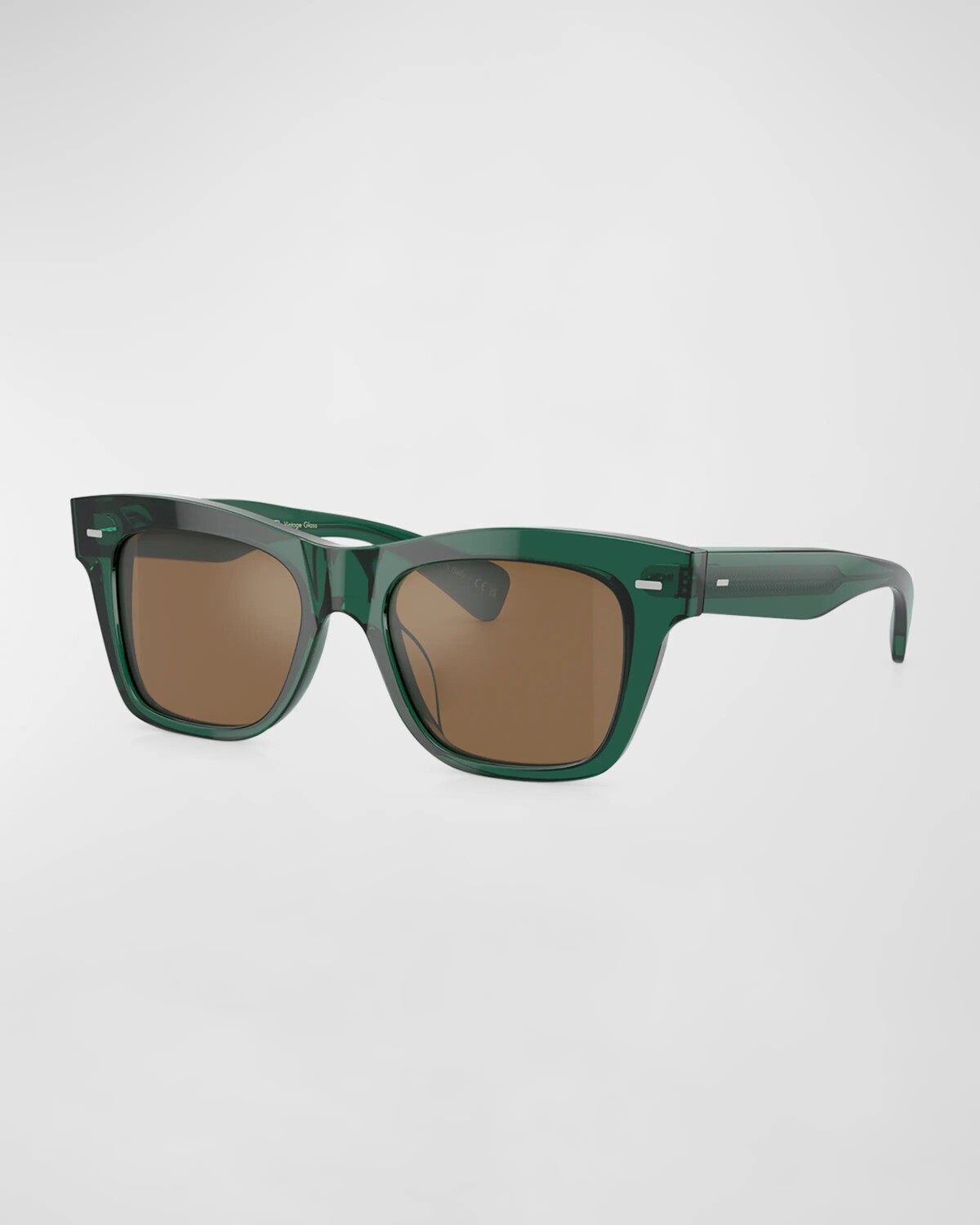 

Квадратные солнцезащитные очки Ms. Oliver из ацетата Oliver Peoples, цвет Teal