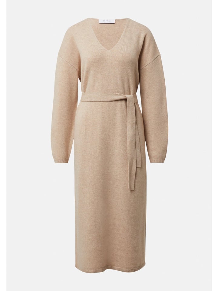 

Comma Платье цвета песочного оттенка, 82W2