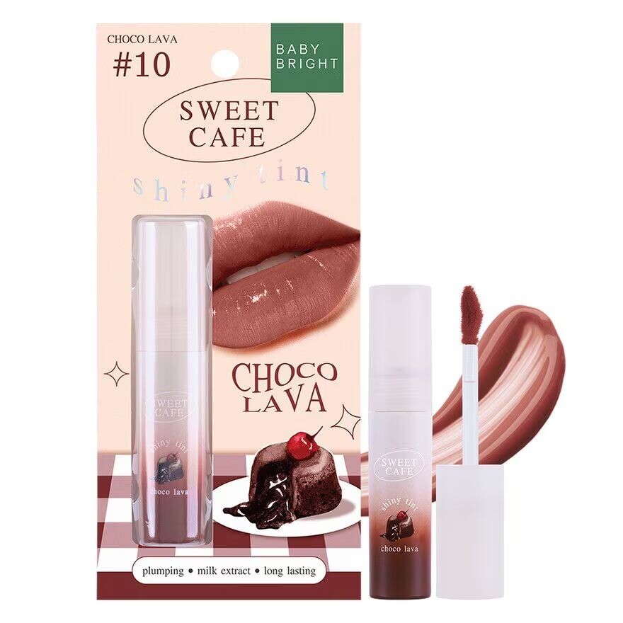 

Baby Bright Тинт Sweet Cafe Shiny 2,8г 10 Choco Lava, Choco Lava